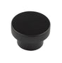 Frelan Hardware Cabinet Hardware Black / Cabinet Knobs / 40mm Dia. Hoxton - Thaxted MB 40mm Line Knurled Cupboard Knob