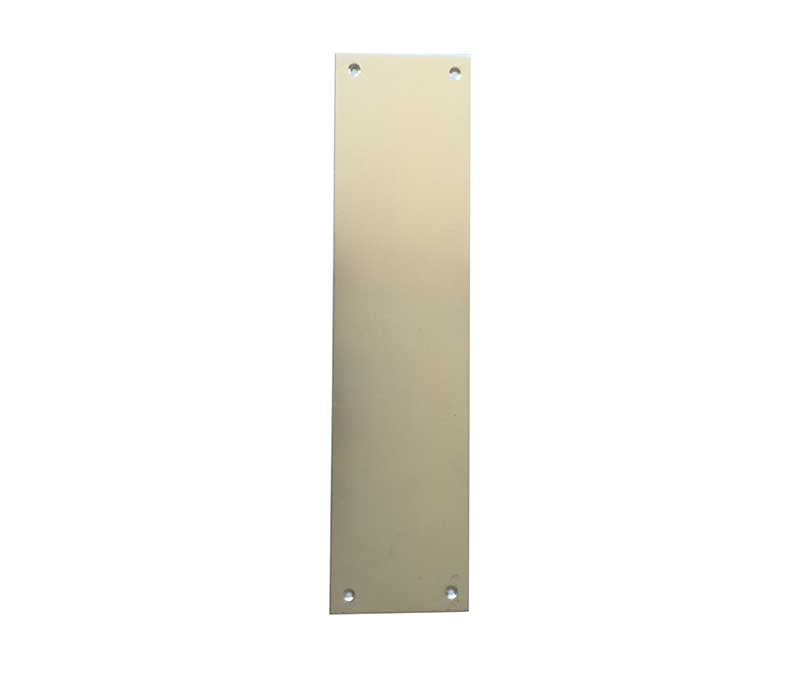 High quality image of Frelan - Jedo Plain Fingerplates 350x75mm Satin Anodised Aluminium Sku. J1410