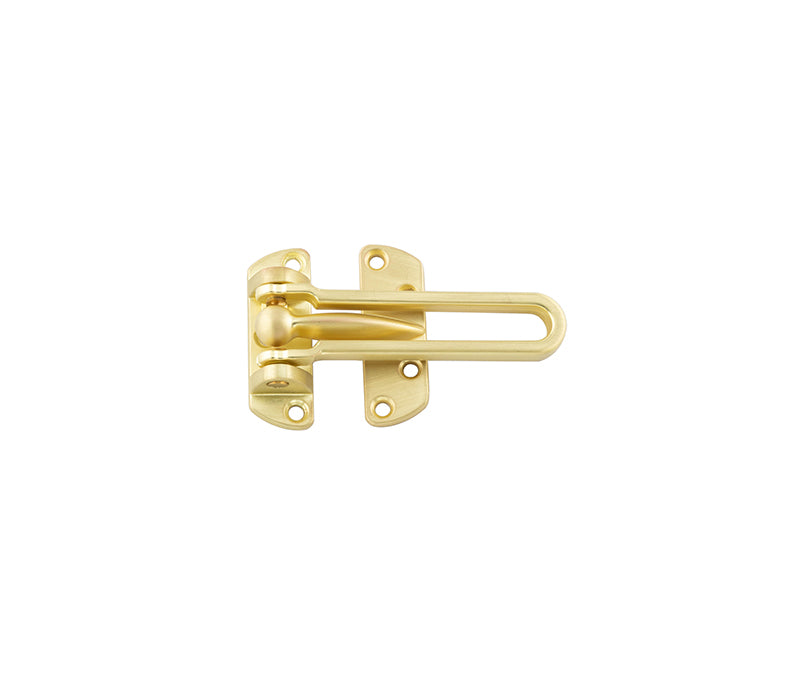 High quality image of Frelan - Jedo Security Door Guards Satin Brass Sku. J3003SB