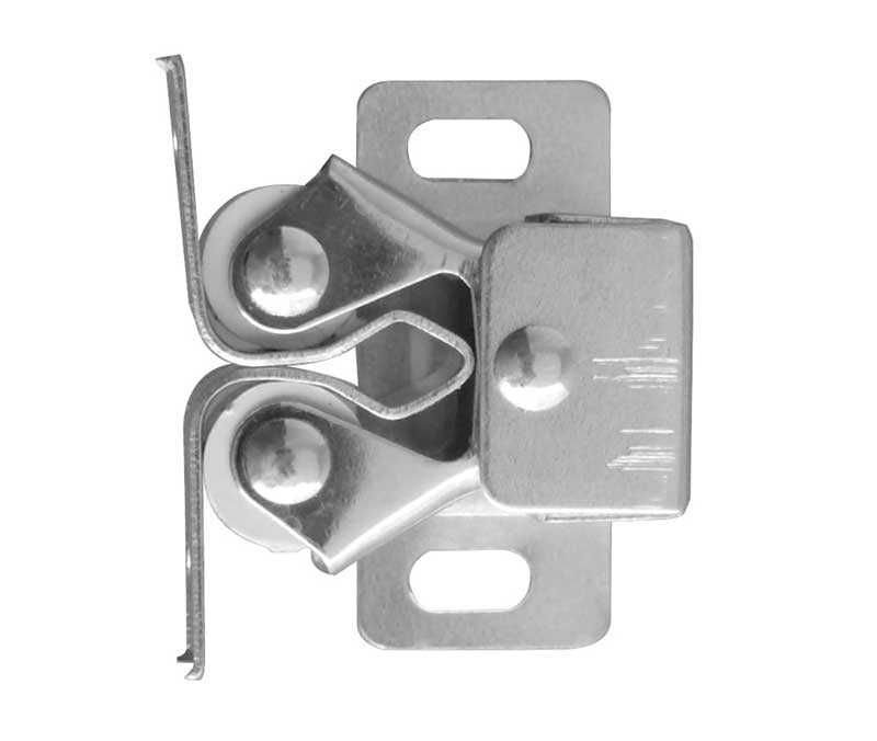 High quality image of Frelan - Jedo Double Roller Catch 31x18mm Zinc Plate Sku. J337H