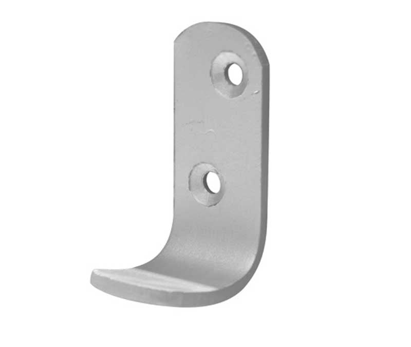 High quality image of Frelan - Robe Hook 50mm Satin Anodised Aluminium Sku. J4403