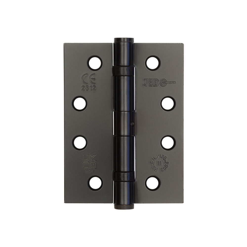 High quality image of Frelan - Jedo Grade 11 Steel Ball Bearing Hinges 102x76mm Black Sku. J8500BL