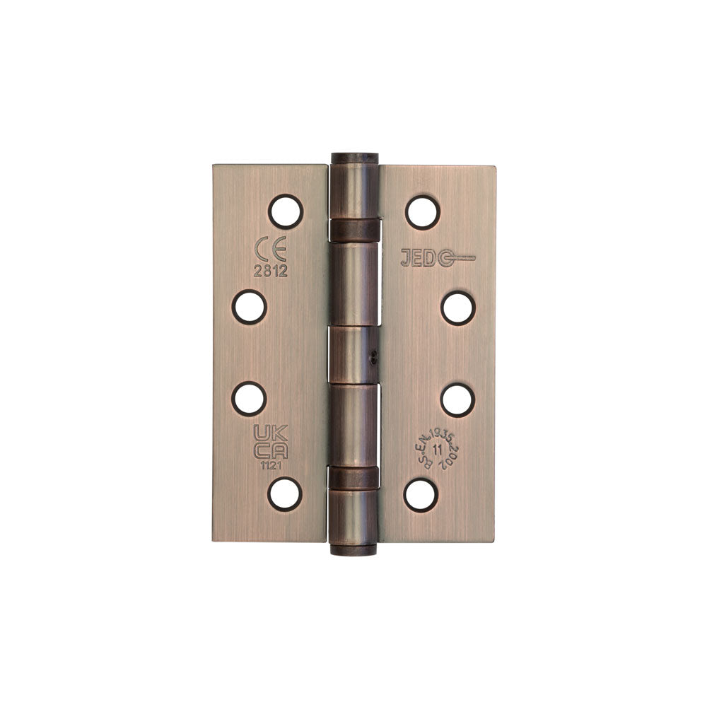 High quality image of Frelan - Jedo Grade 11 Steel Ball Bearing Hinges 102x76mm Bronze Sku. J8500BR