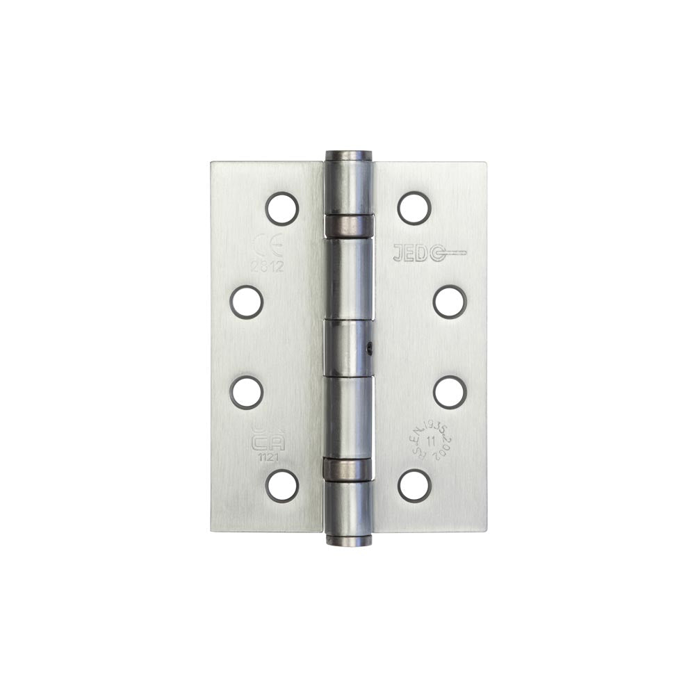 High quality image of Frelan - Jedo Grade 11 Steel Ball Bearing Hinges 102x76mm Satin Chrome Sku. J8500SC