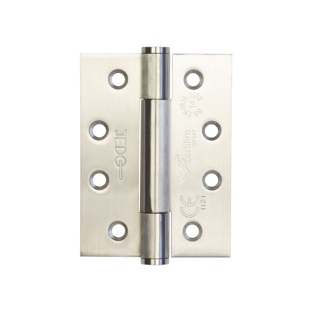 High quality image of Frelan - Certifire Stainless Steel Grade 14 Concealed Bearing Hinge 102x76x3mm Satin Stainless Steel Sku. J9400SSS