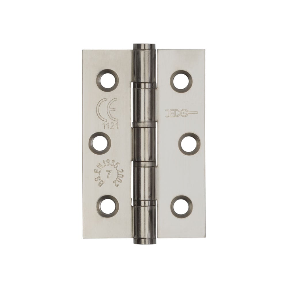 High quality image of Frelan - Jedo Stainless Steel Grade 7 Washered Hinges 76x50mm Polished Stainless Steel Sku. J9504PSS