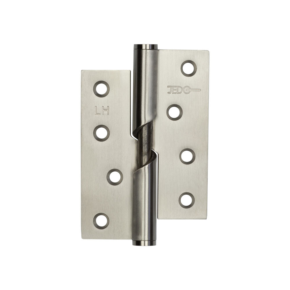 High quality image of Frelan - 102x76x3mm SSS L/H rising butt hinge | Sku. fh-j9510lhsss | Trade Door Handles.
