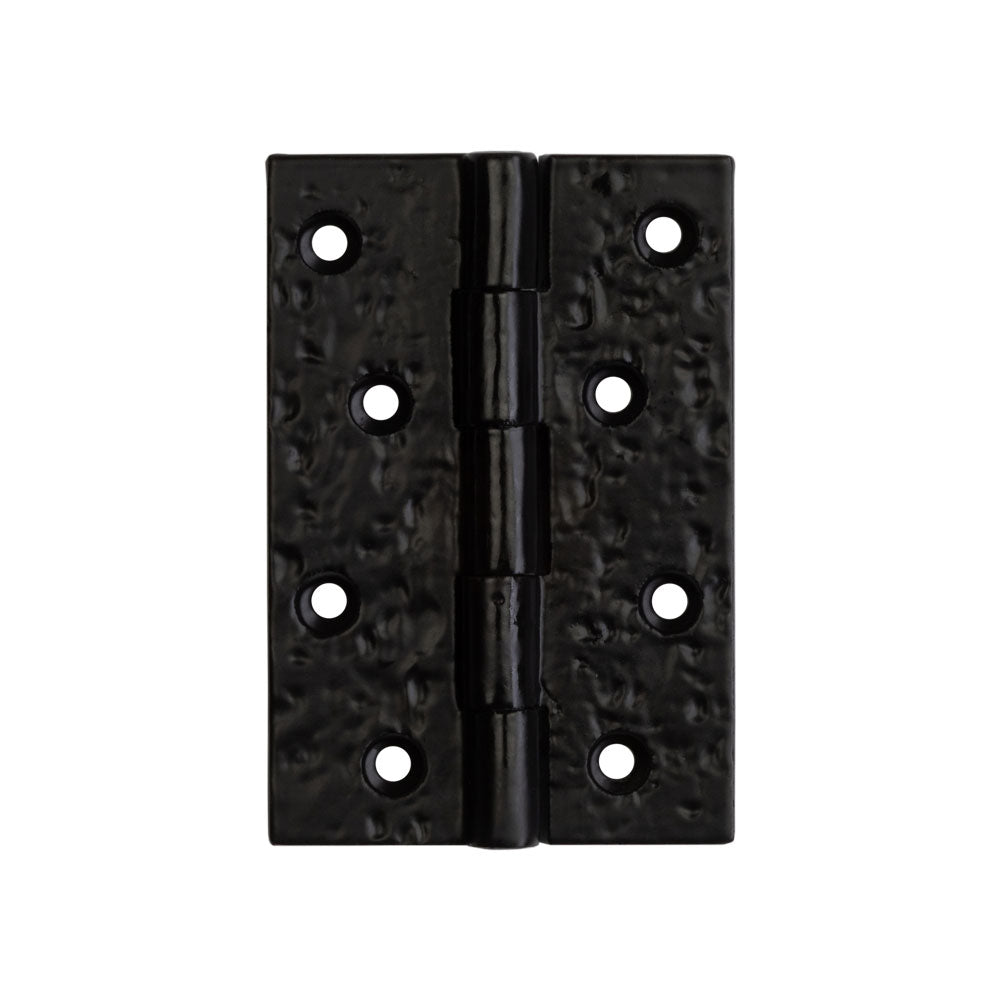 High quality image of Frelan - Antique Butt Hinges 100x67mm Black Sku. JAB104