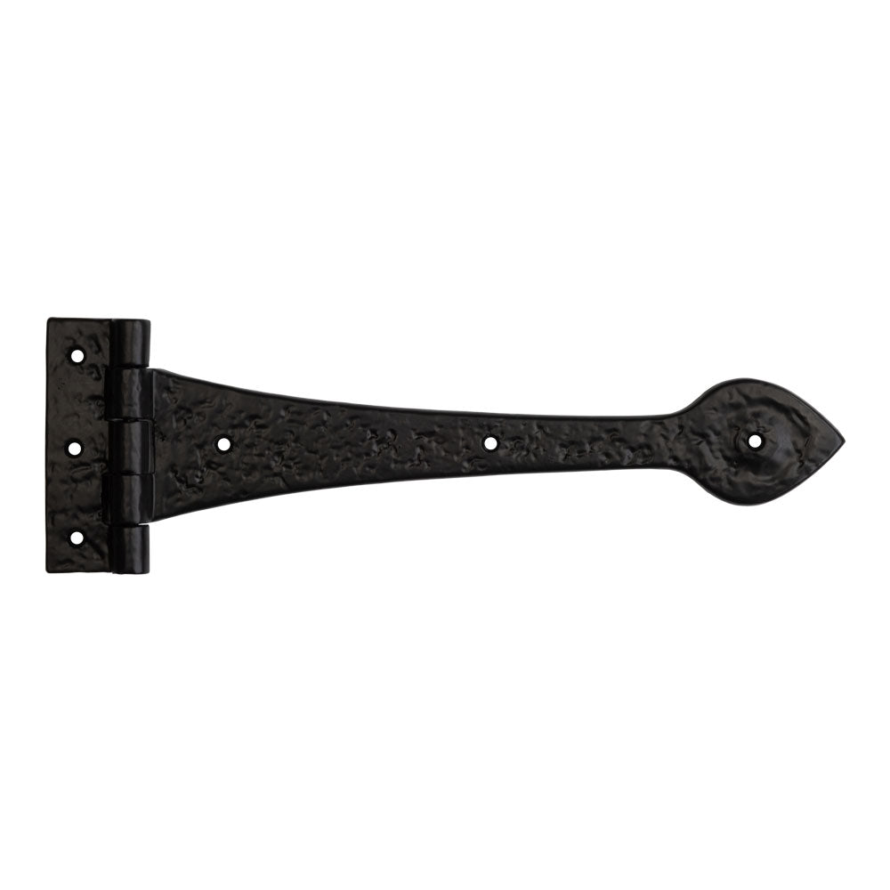 High quality image of Frelan - Antique Gate Hinges 315mm Black Sku. JAB37B