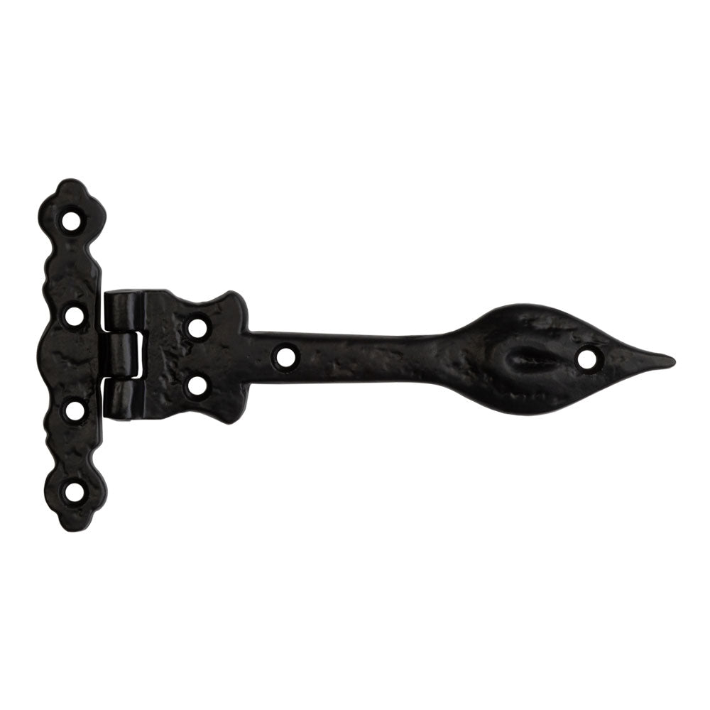 High quality image of Frelan - Antique Gate Hinges 160mm Black Sku. JAB59