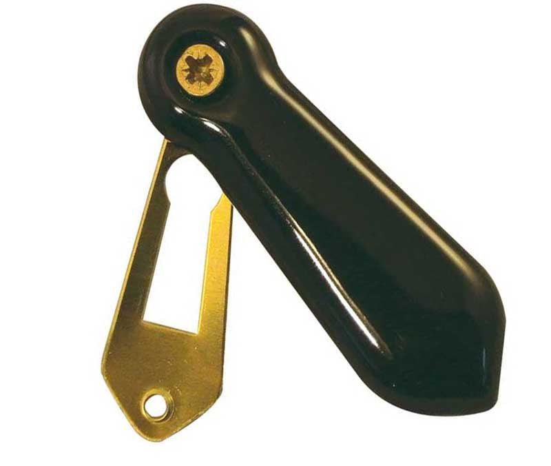 High quality image of Frelan - Jedo Porcelain Covered Escutcheon Black Sku. JC62