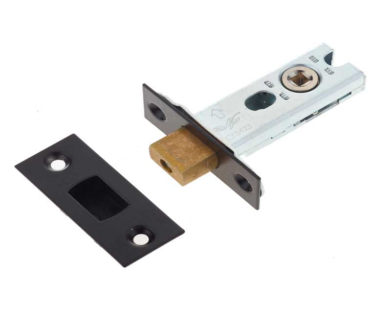 High quality image of Frelan - Jedo Heavy Duty Tubular Deadbolts 64mm Black Sku. JL-HDB64BL