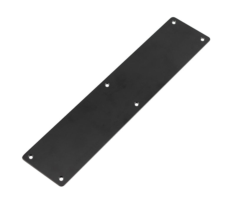 High quality image of Frelan - Nero Fingerplates 350x75mm Black Sku. JMB81