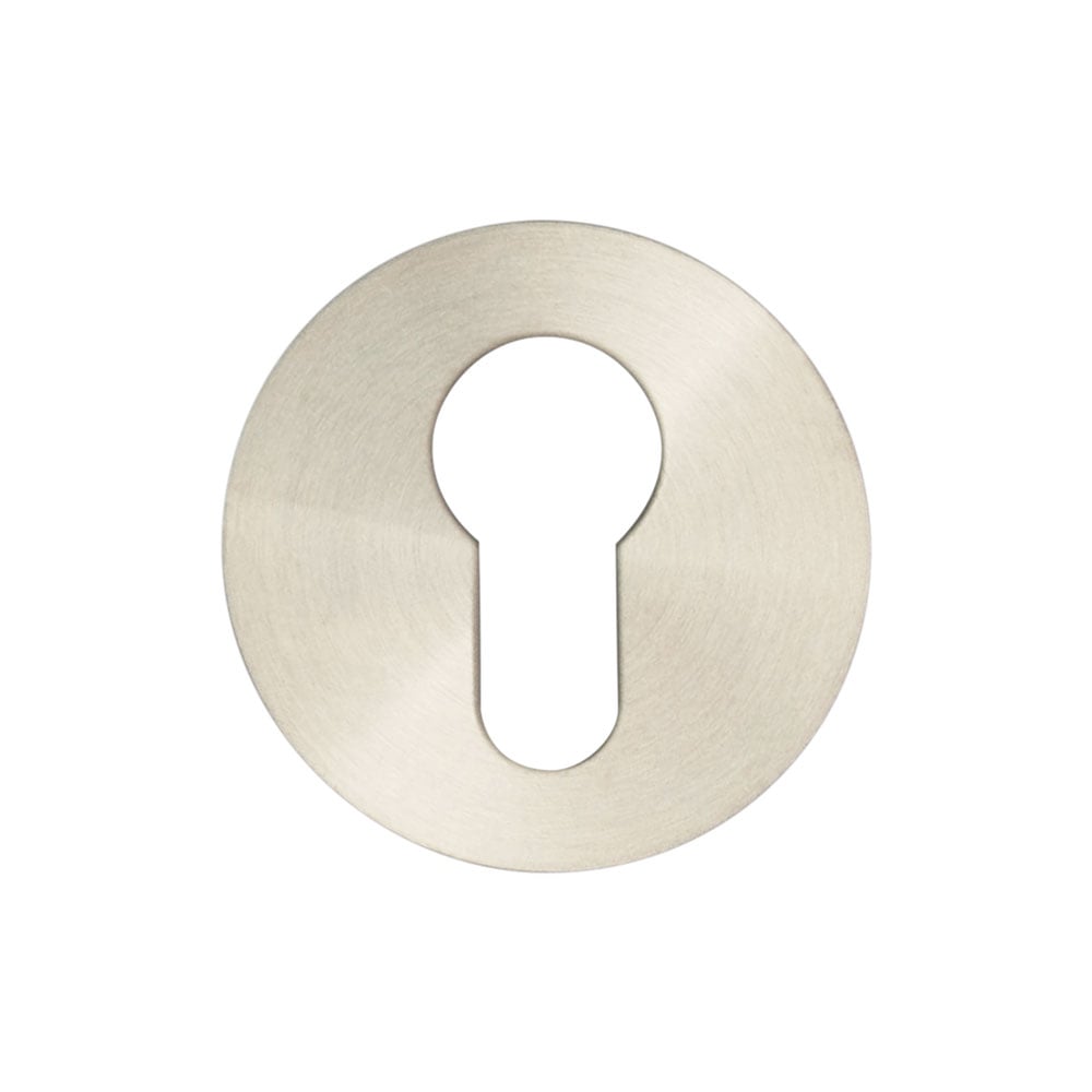 High quality image of Frelan - Stainless Steel Euro profile Escutcheons Grade 304 52x8mm JPS04.jpg Satin Stainless Steel Sku. JSS18