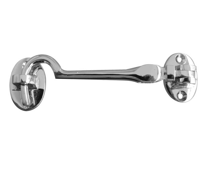 High quality image of Frelan - Jedo Brass Cabin Hooks 300mm Polished Chrome Sku. JV110GPC