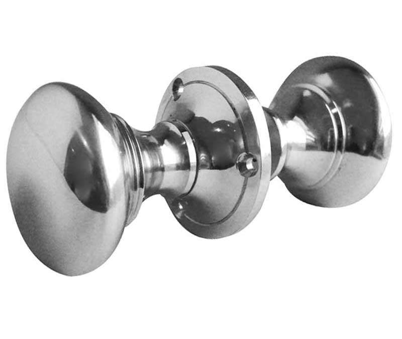 High quality image of Frelan - Contract Rim Door Knob Polished Chrome Sku. JV177PC