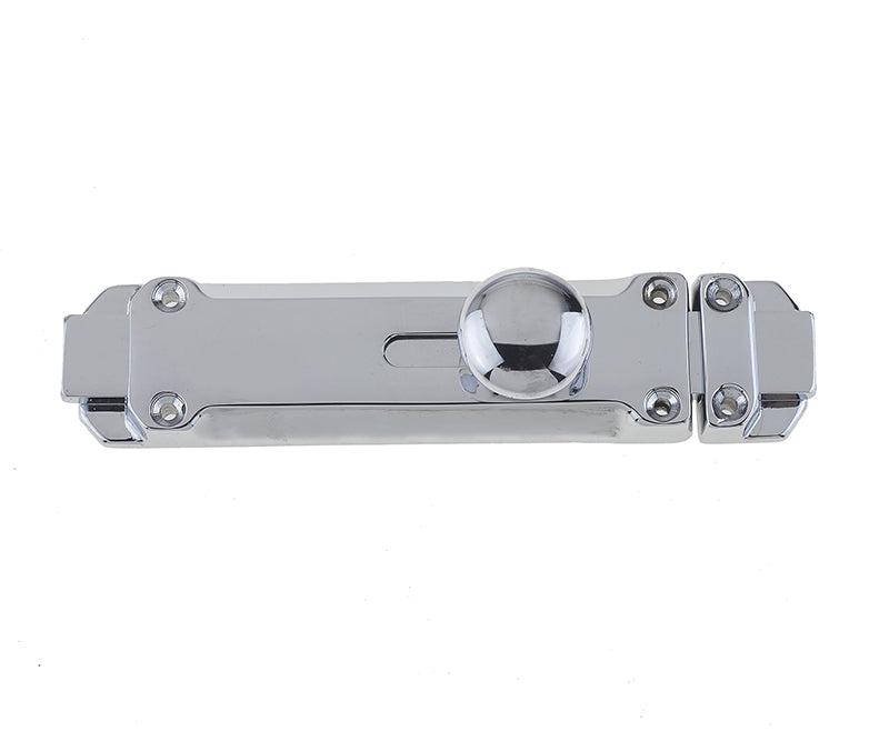 High quality image of Frelan - Jedo Contract Door Bolts 116x30mm Polished Chrome Sku. JV179PC