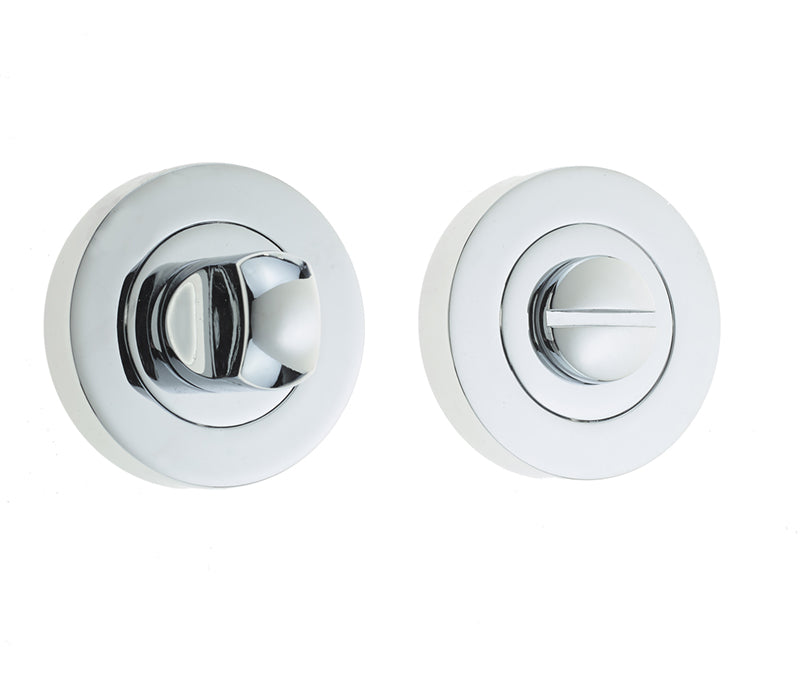 High quality image of Frelan - Jedo Designer Turns & Releases 50mm Round Rose no Indicator 50x10mm Polished Chrome Sku. JV2666PC