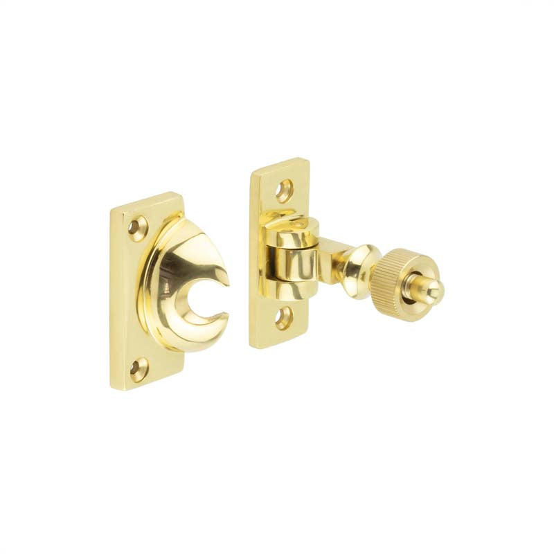 High quality image of Frelan - Jedo Heavy Brighton Fasteners 57x22mm Polished Brass Sku. JV4288PB