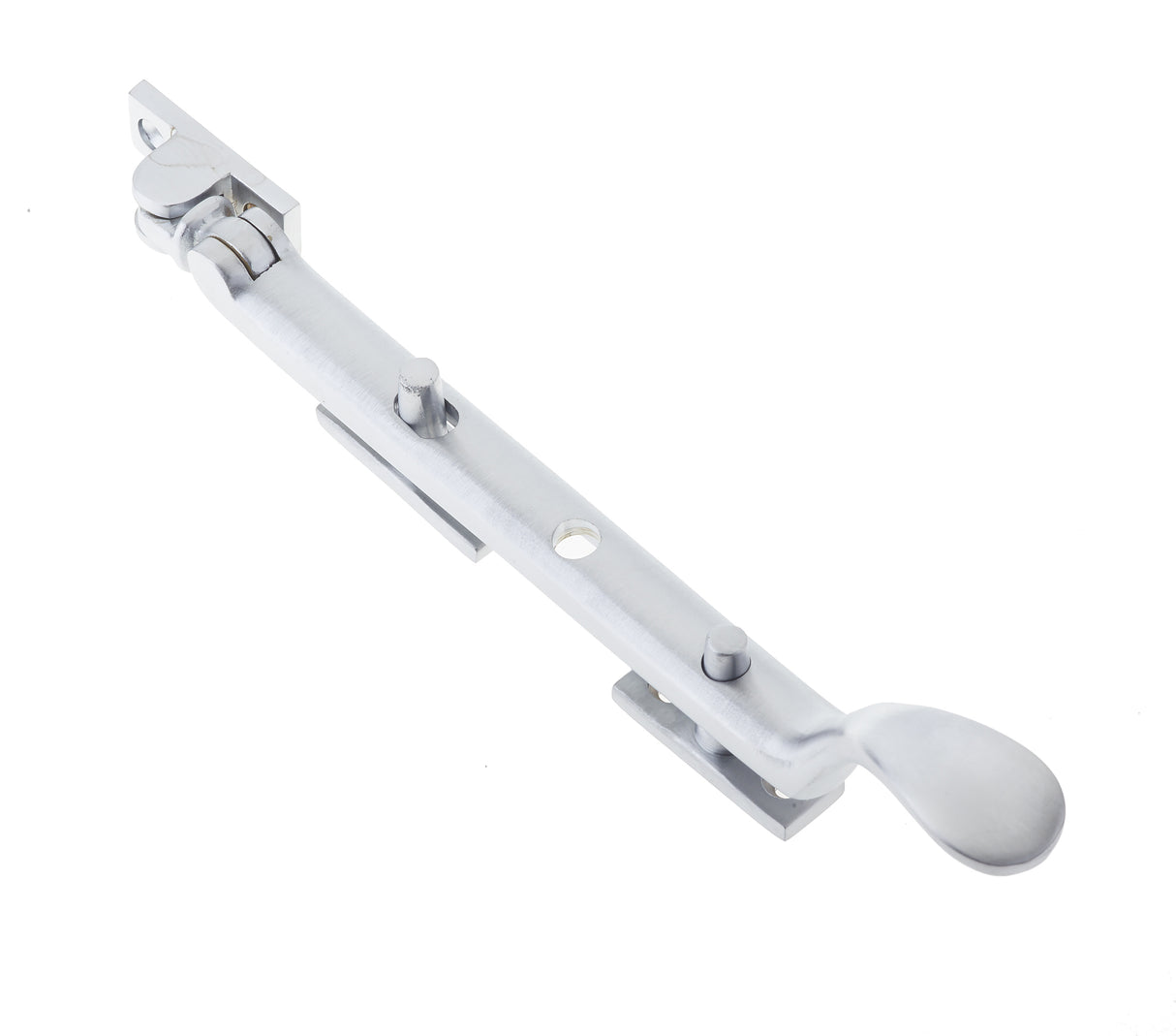 High quality image of Frelan - Victorian Casement Stays 200mm Satin Chrome Sku. JV44ASC