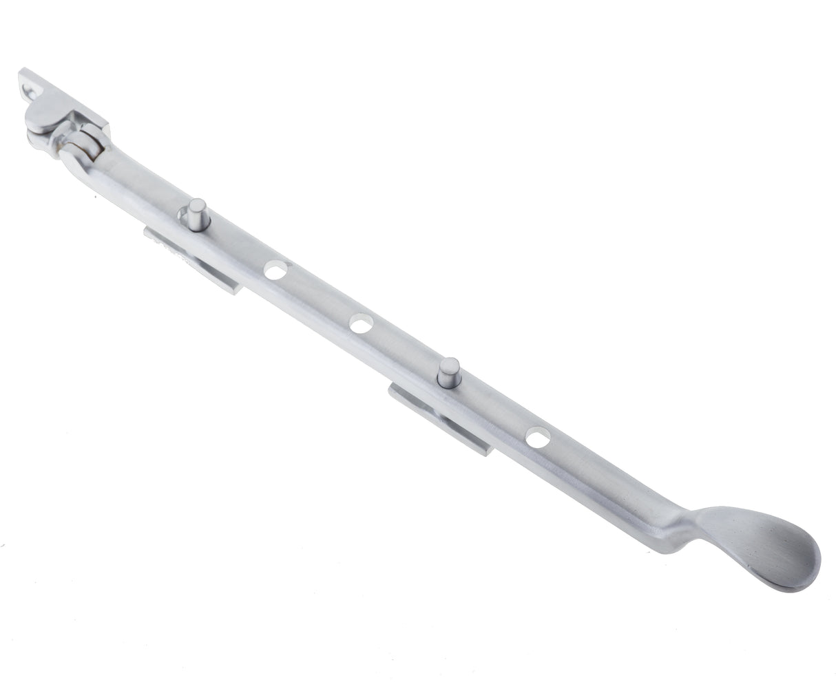 High quality image of Frelan - Victorian Casement Stays 300mm Satin Chrome Sku. JV44BSC