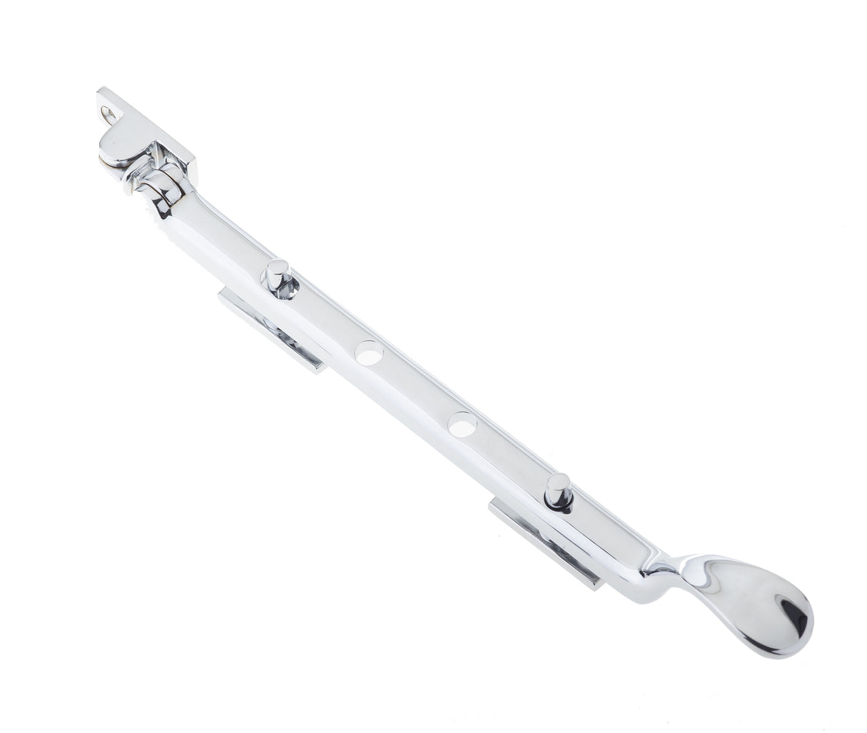 High quality image of Frelan - Victorian Casement Stays 250mm Polished Chrome Sku. JV44SPC