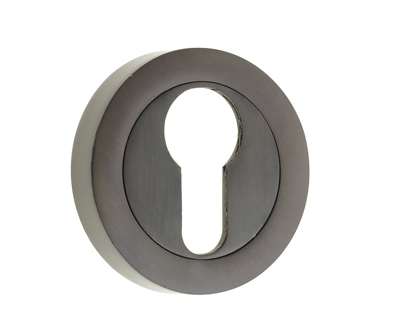High quality image of Frelan - Euro Profile Escutcheon Dark Bronze | Sku. fh-jv503edb | Trade Door Handles.