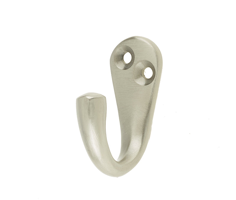 High quality image of Frelan - Jedo Single Robe Hooks 44mm Satin Chrome Sku. JV61SC