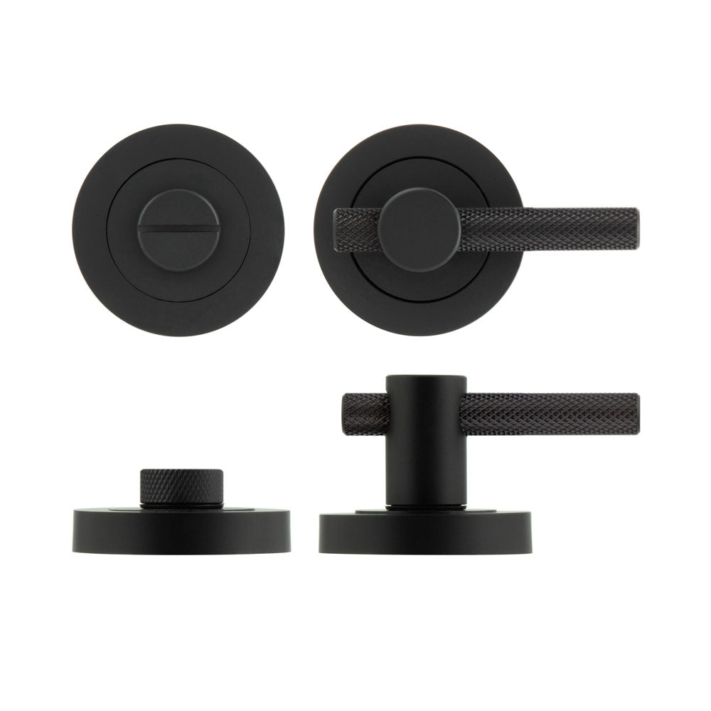 High quality image of Frelan - Jedo Bari Knurled Turns & Releases Black Sku. JV855MB