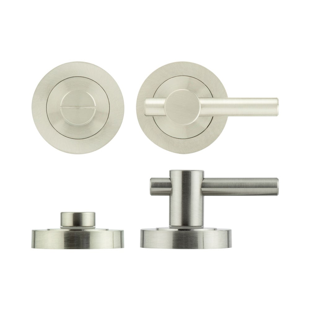 Frelan - Jedo Satin Nickel Bathroom Easy Thumb