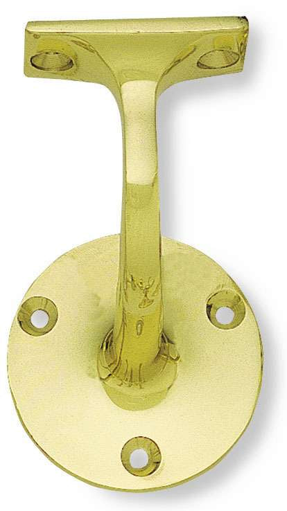 High quality image of Frelan - 75mm PB Light handrail bracket Sku. JV85LPB