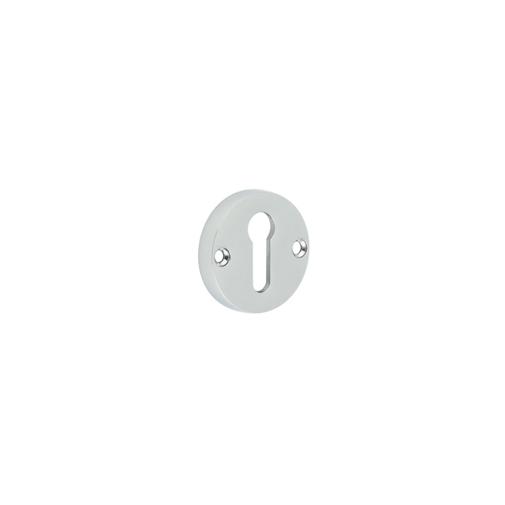 High quality image of Frelan - Contemporary Polished Chrome Escutcheons for Mortice Knobs Sku. JV866PC