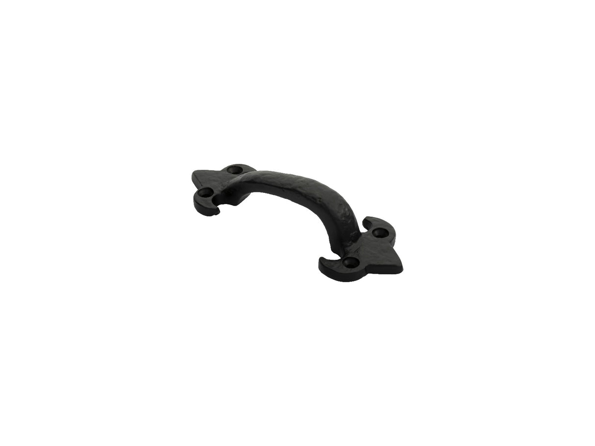 High quality image of Ludlow - Pull Handle 133mm - Black Antique | Sku. lf5574a | Trade Door Handles.