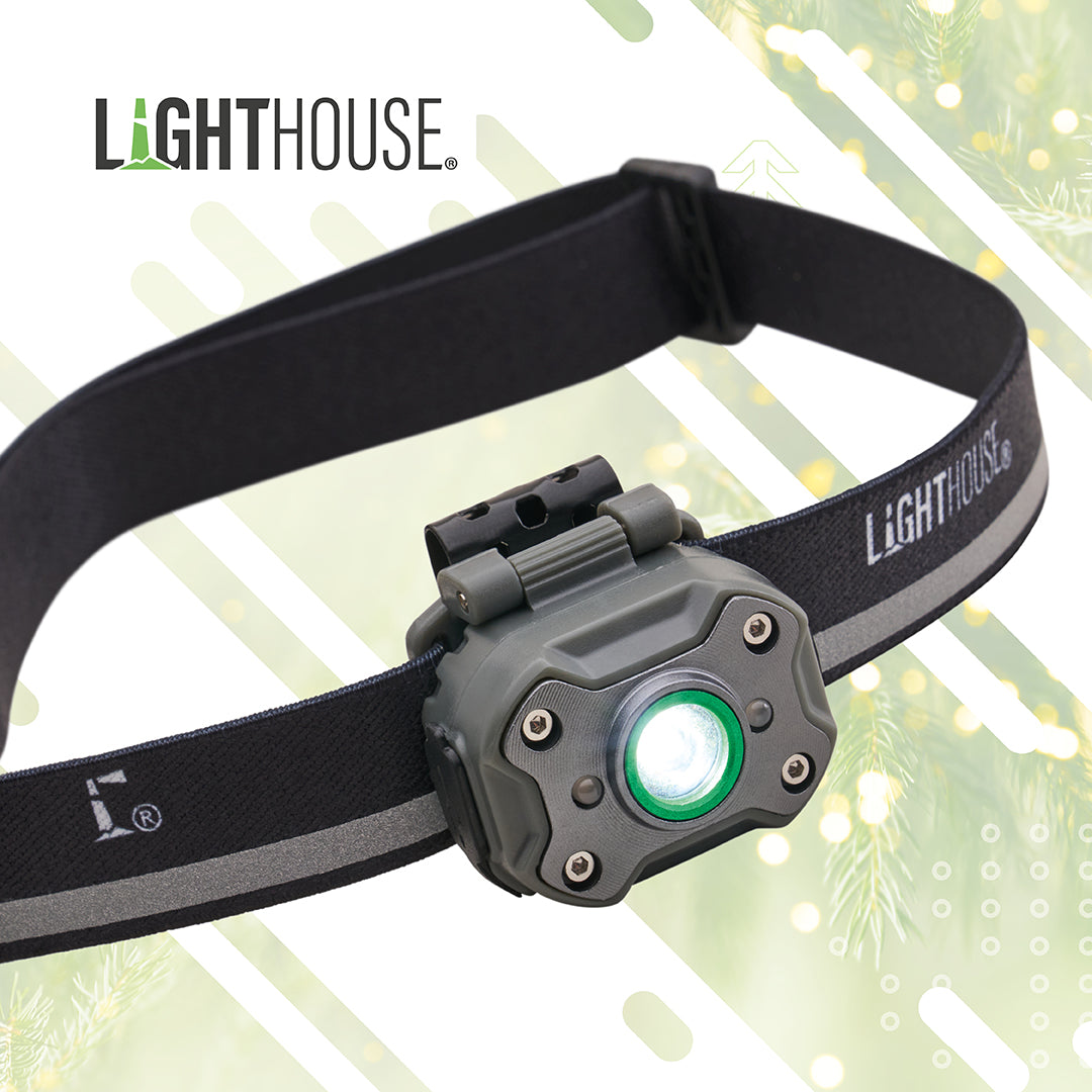 Lighthouse Elite Rechargeable LED Head Torch - 400 Lumens