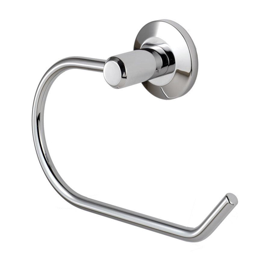 High quality image of Carlisle Brass - Tempo Toilet Paper Holder - Polished Chrome | Sku. lw07cp | Trade Door Handles.