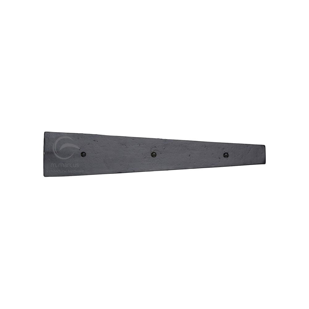 M.Marcus Hinges Matt Black / Dummy Hinges / 12" (304mm) M.Marcus - Black Iron Rustic Dummy Strap Hinge 12"