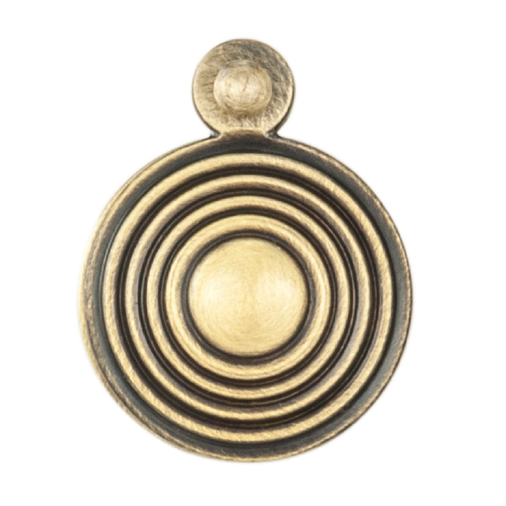 High quality image of Carlisle Brass - Queen Anne Covered Escutcheon - Florentine Bronze | Sku. m1000fb | Trade Door Handles.