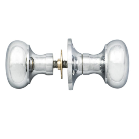 Discover the Carlisle Brass - Mushroom Rim Knob - Polished Chrome | Sku. m35rscp | Trade Door Handles.