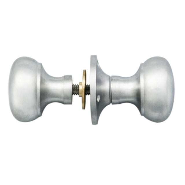 Discover the Carlisle Brass - Mushroom Rim Knob - Satin Chrome | Sku. m35rssc | Trade Door Handles.