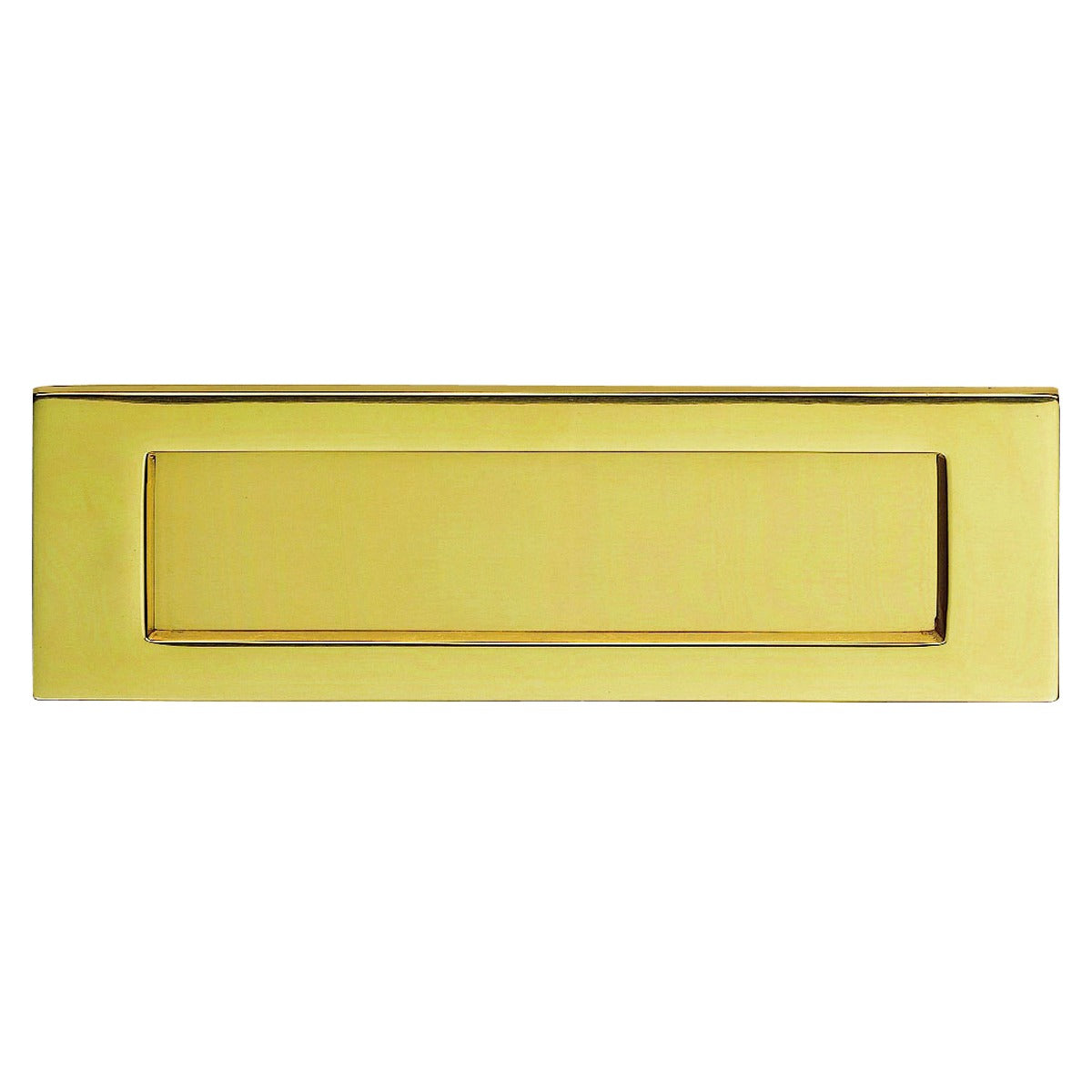 High quality image of Carlisle Brass - Plain Letter Plate 282 x 80mm - Stainless Brass | Sku. m36hpvd | Trade Door Handles.