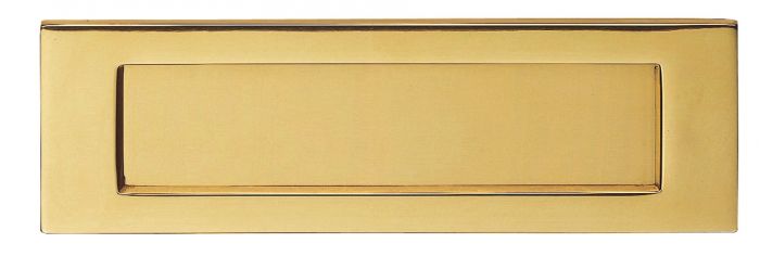 High quality image of Carlisle Brass - Plain Letter Plate 305.5 x 104mm - Stainless Brass | Sku. m36dpvd | Trade Door Handles.