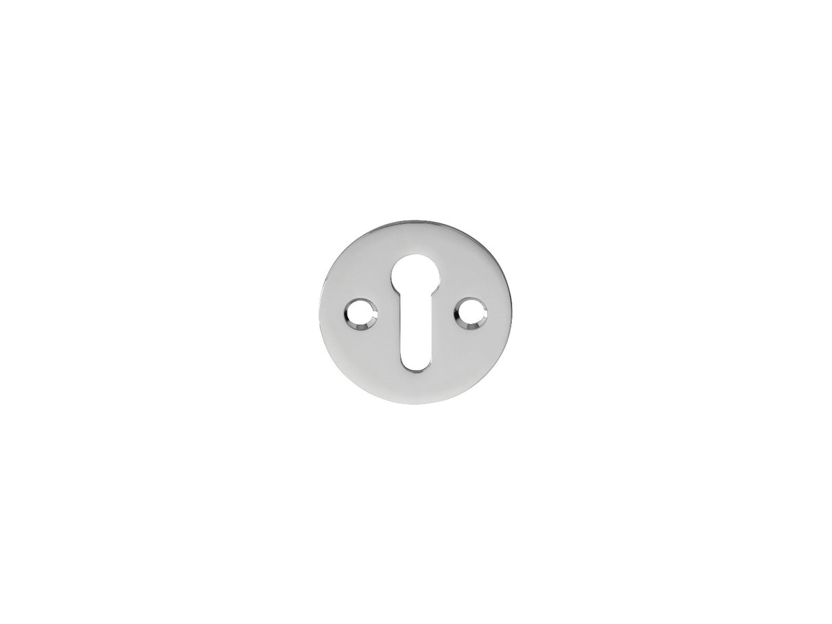 High quality image of Carlisle Brass - Flat Escutcheon - Polished Chrome | Sku. m41cp | Trade Door Handles.