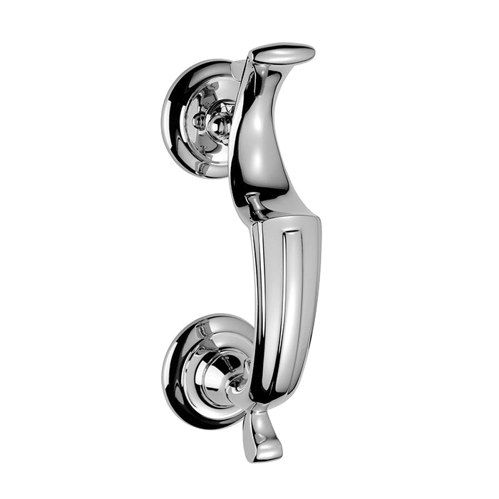 High quality image of Carlisle Brass - Doctors Knocker - Polished Chrome | Sku. m45cp | Trade Door Handles.