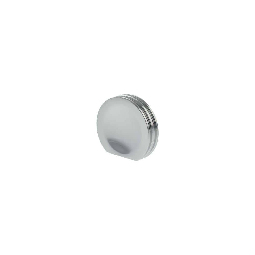 Millhouse Brass Cabinet Hardware Polished Chrome / Cabinet Knobs Millhouse Brass Battersea Linear Finger Pull Cabinet Knob Handle - Polished Chrome