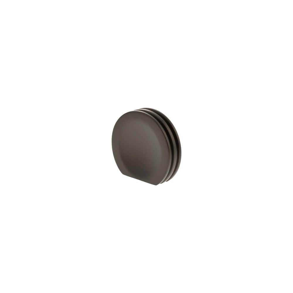 Millhouse Brass Cabinet Hardware Urban Dark Bronze / Cabinet Knobs Millhouse Brass Battersea Linear Finger Pull Cabinet Knob Handle - Urban Dark Bronze