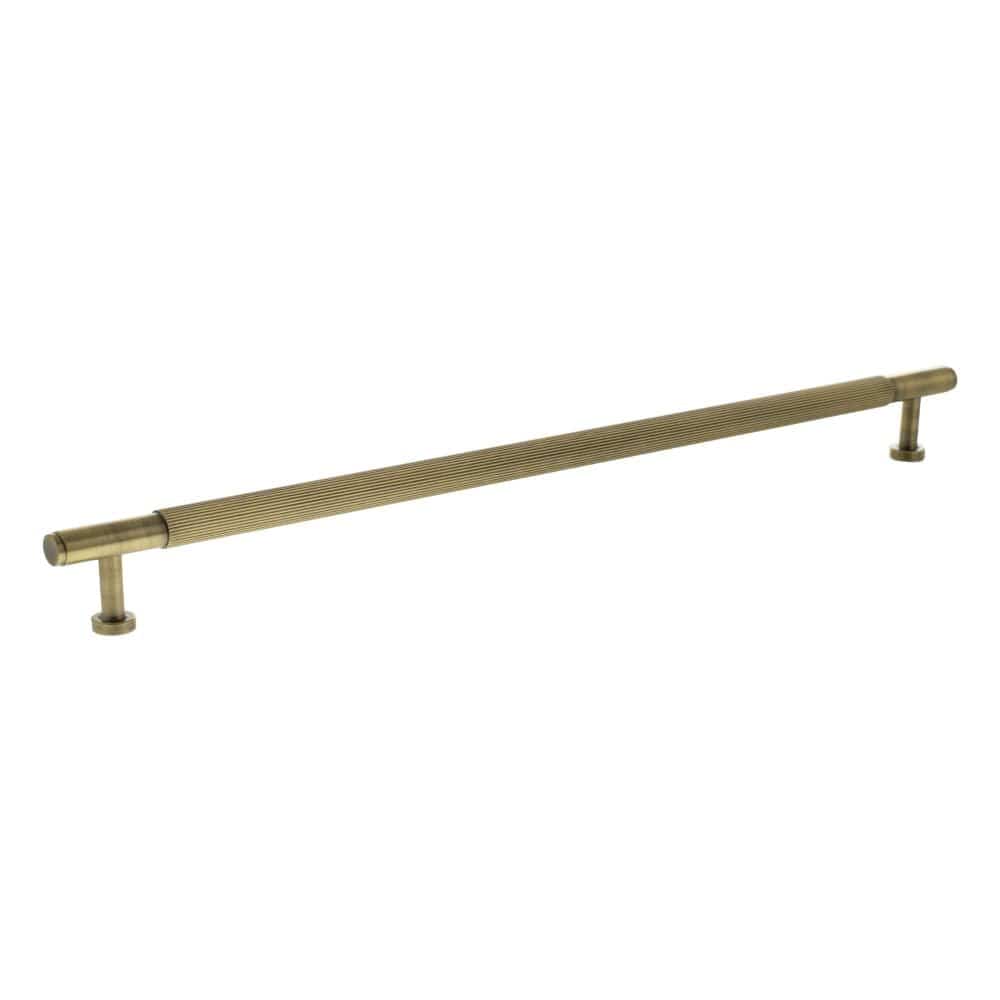 Millhouse Brass Cabinet Hardware Antique Brass / Cabinet Pull Handles Millhouse Brass Battersea Linear T-Bar Cabinet Pull Handle 320mm - Antique Brass