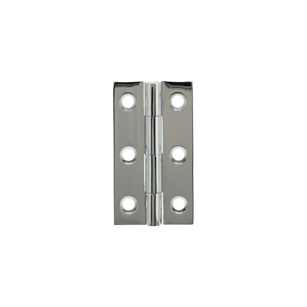 Millhouse Brass Cabinet Hardware Polished Chrome / Cabinet Hinges / 2" (51mm) Millhouse Brass Cabinet Butt Hinges 50mm x 28mm x 2mm - Polished Chrome