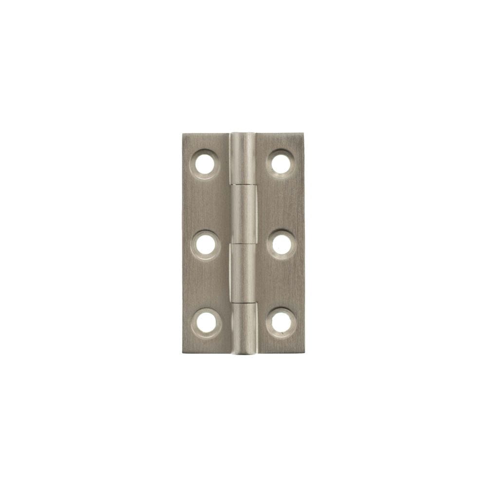 Millhouse Brass Cabinet Hardware Satin Nickel / Cabinet Hinges / 2" (51mm) Millhouse Brass Cabinet Butt Hinges 50mm x 28mm x 2mm - Satin Nickel