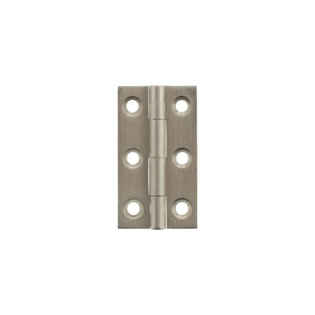 Millhouse Brass Cabinet Hardware Satin Nickel / Cabinet Hinges / 2" (51mm) Millhouse Brass Cabinet Butt Hinges 50mm x 28mm x 2mm - Satin Nickel