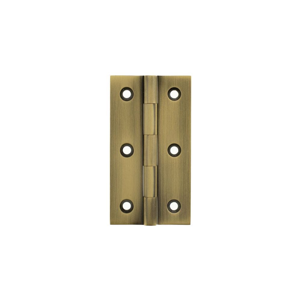 Millhouse Brass Cabinet Hardware Antique Brass / Cabinet Hinges / 3" (76mm) Millhouse Brass Cabinet Butt Hinges 75mm x 41mm x 2mm - Antique Brass
